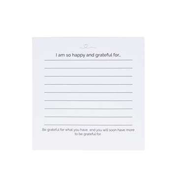 PureRejuva Gratitude Jar for Daily Affirmations and Happiness