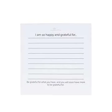 PureRejuva Gratitude Jar for Daily Affirmations and Happiness