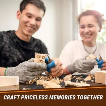 BeaverCraft BW10 Large Basswood Carving Blocks Set Bass Wood for Wood Carving Unfinished Wood Blocks - Whittling Wood Soft Carving Wood Blocks for Carving Wooden Block Set Block of Wood for Crafts