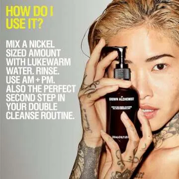 Grown Alchemist Gentle Gel Facial Cleanser for Radiant Skin