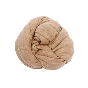 Vemonllas Newborn Baby Photography Props Outfits Hat Long Ripple Wrap Set for Boys Girls Photography...