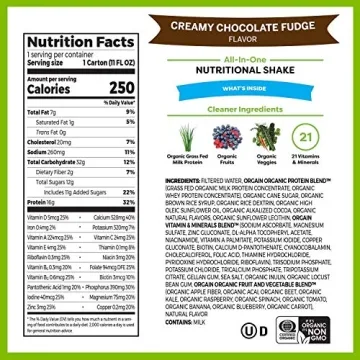 Orgain Organic Protein Shakes Bundle - 26g Protein & Nutrition