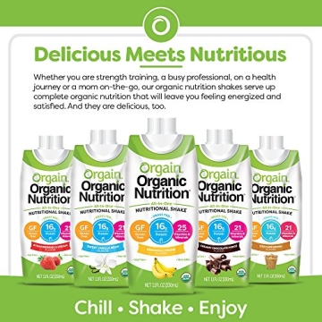 Orgain Organic Protein Shakes Bundle - 26g Protein & Nutrition