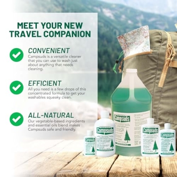 Sierra Dawn Biodegradable Outdoor Soap - Multi-Purpose Cleansing