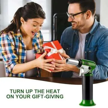 KOACKL Refillable Butane Torch | Adjustable Flame & Safety Features