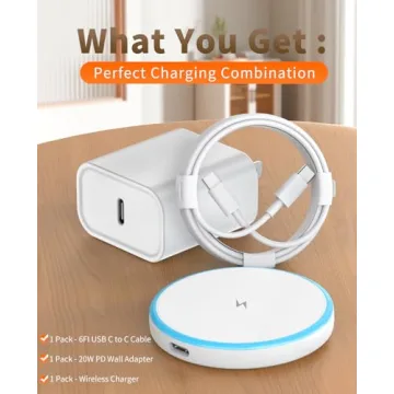 Magnetic Wireless Charger for iPhone & AirPods