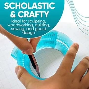 Koala Tools Mini Ring Ruler - Perfect Circles Made Easy