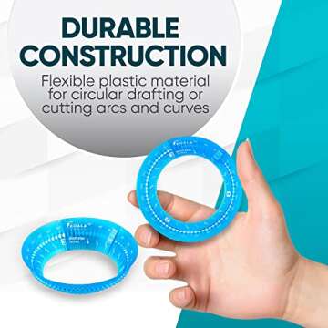 Koala Tools Mini Ring Ruler - Perfect Circles Made Easy