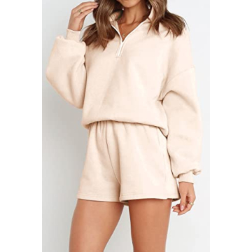 AUTOMET Women's Oversized Lounge Set Cozy Spring Outfits