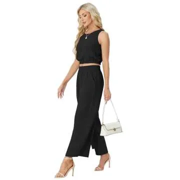GRECERELLE Stylish Women's Two Piece Summer Set