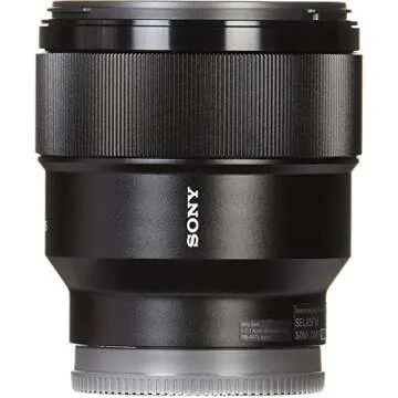 Sony FE 85mm f/1.8 Lens (SEL85F18/2) + Filter Kit + Lens Cap Keeper + Cleaning Kit + More (Renewed)