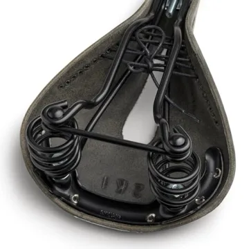 Brooks England Flyer Carved Saddle Comfort and Durability