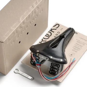 Brooks England Flyer Carved Saddle Comfort and Durability