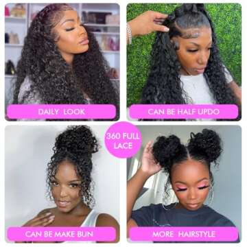 Best 360 Full Lace Wig with Invisible Strap and Natural Hairline