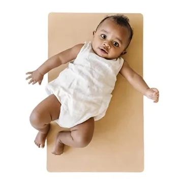 Eco-Friendly Vegan Leather Baby Changing Mat - Portable & Wipeable