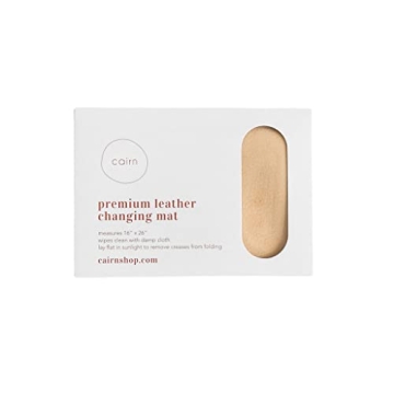 Vegan Leather Baby Changing Mat Portable Wipeable Reusable