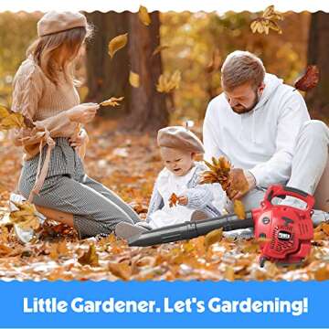 Toy Choi's Toy Leaf Blower - Kids Leaf Blower That Really Works with Toy Tool Set, Pretend Play Seri...