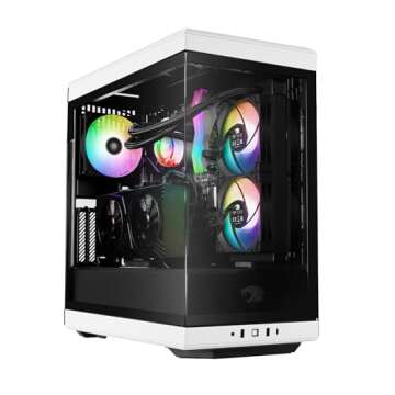 iBUYPOWER Y40 Gaming PC Computer Desktop Y40WI7N46T01 (Intel Core i7 13700KF, RTX 4060Ti 8GB, 32GB D...