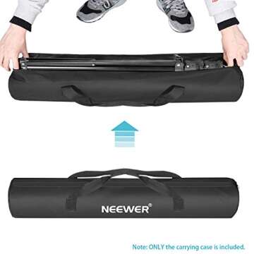 Neewer Heavy Duty Light Stand Carrying Bag for Photography Gear