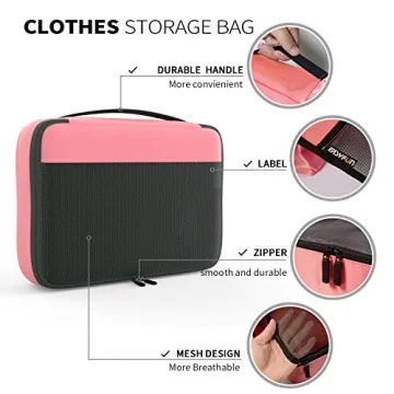 Packing Cubes Organizer Bags for Travel & Home Storage
