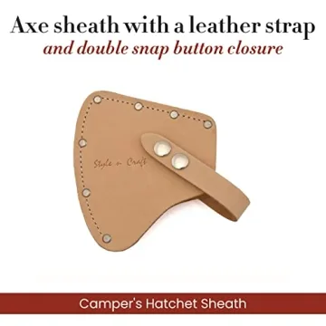 Style N Craft Heavy Duty Axe Sheath for Secure Protection
