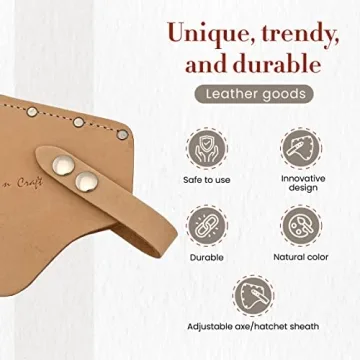 Style N Craft Heavy Duty Axe Sheath for Secure Protection