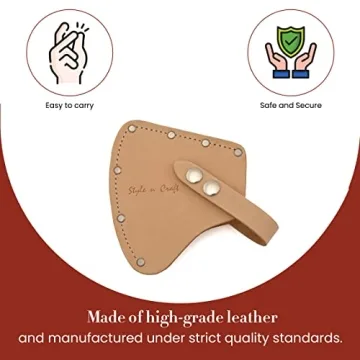 Style N Craft Heavy Duty Axe Sheath for Secure Protection
