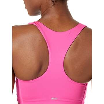 Amazon Essentials Active Sculpt Sports Bra in Neon Pink