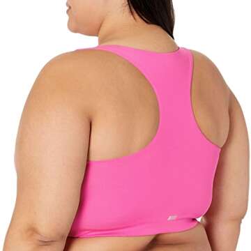 Amazon Essentials Active Sculpt Sports Bra in Neon Pink