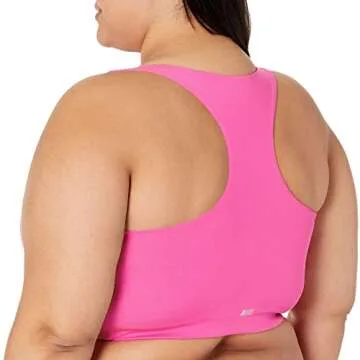 Amazon Essentials Active Sculpt Sports Bra in Neon Pink
