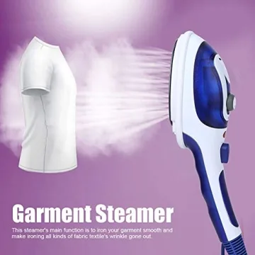 Portable 800W Garment Steamer for Effortless Removal of Wrinkles