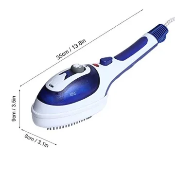 Portable 800W Garment Steamer for Effortless Removal of Wrinkles