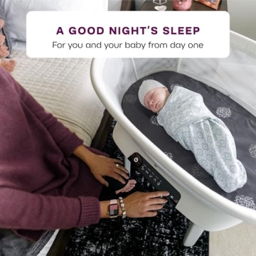4moms MamaRoo Sleep Bassinet with Adjustable Features