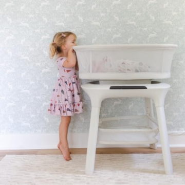 4moms MamaRoo Sleep Bassinet with Adjustable Features