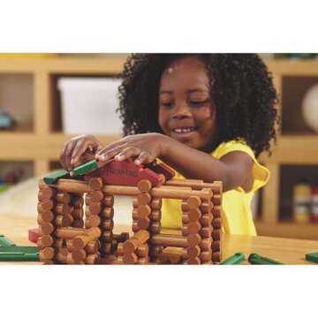 Knex 00842 Lincoln Logs Classic Meetinghouse Building Set