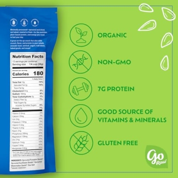 Organic Sprouted Mixed Seeds 13oz for Keto Diet