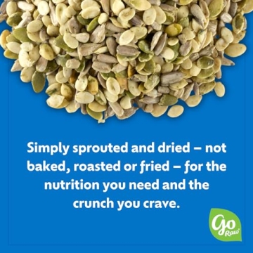 Organic Sprouted Mixed Seeds 13oz for Keto Diet