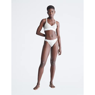 Calvin Klein Women's Modern Cotton Bralette Grey Heather