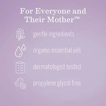 Earth Mama Calming Lavender Deodorant Natural and Safe for Sensitive Skin, Pregnancy and Breastfeeding, Contains Organic Calendula, 3-Ounce