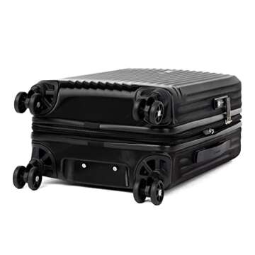 Travelpro Maxlite Air Hardside Expandable Carry on Luggage, 8 Spinner Wheels, Lightweight Hard Shell Polycarbonate Suitcase, Black, Carry On 21-Inch