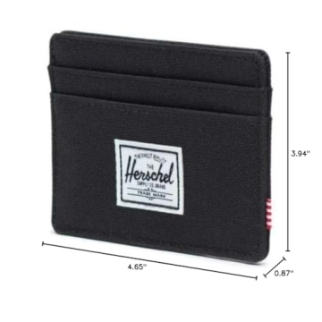 Herschel Charlie RFID, Black_New, One Size