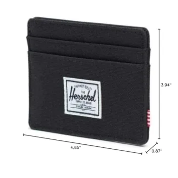 Herschel Charlie RFID, Black_New, One Size