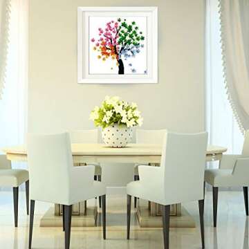 ITSTITCH Counted Cross Stitch Kits for Adults 21x21 inch Holiday Gift Easy Cross-Stitching NO Patter...