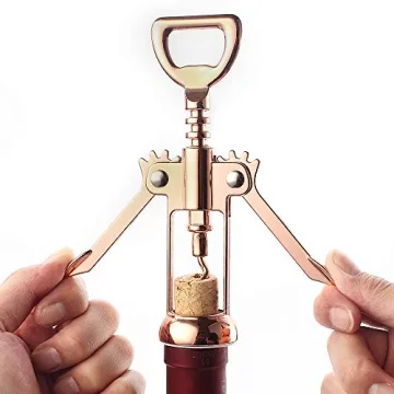 Gold Wine Opener & Beer Opener - JXS Corkscrew