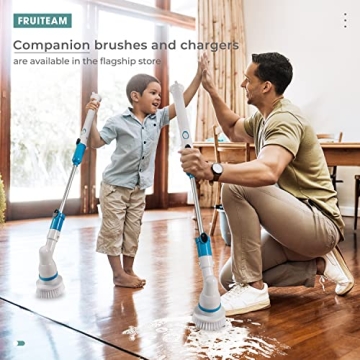 FRUITEAM Electric Spin Scrubber for Effortless Cleaning