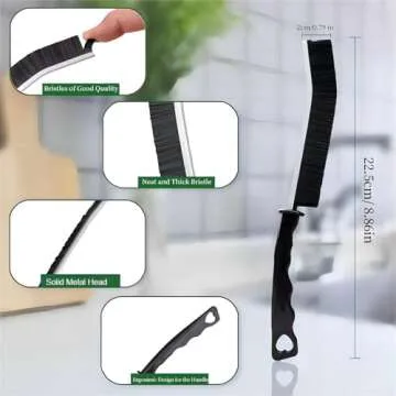 Crevice Cleaning Brush for Efficient Household Cleaning