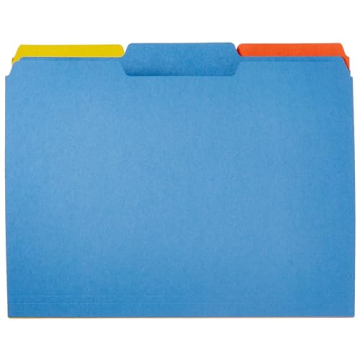 Efficient Amazon Basics Letter Size File Folders - 100 Pack