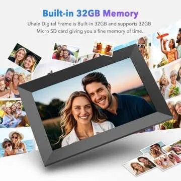 Uhale 10.1" Digital Picture Frame for Memories and Wishes