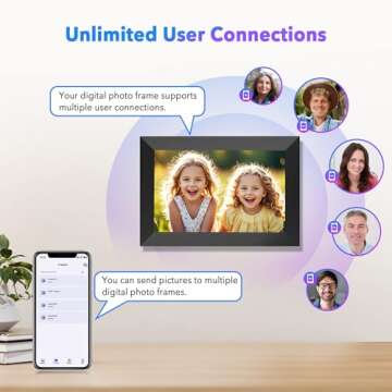 Uhale 10.1" Digital Picture Frame for Memories and Wishes