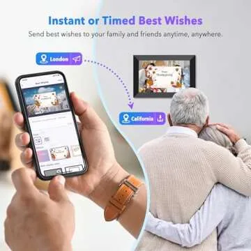 Uhale 10.1" Digital Picture Frame for Memories and Wishes